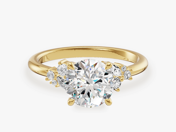 Cluster Engagement Ring