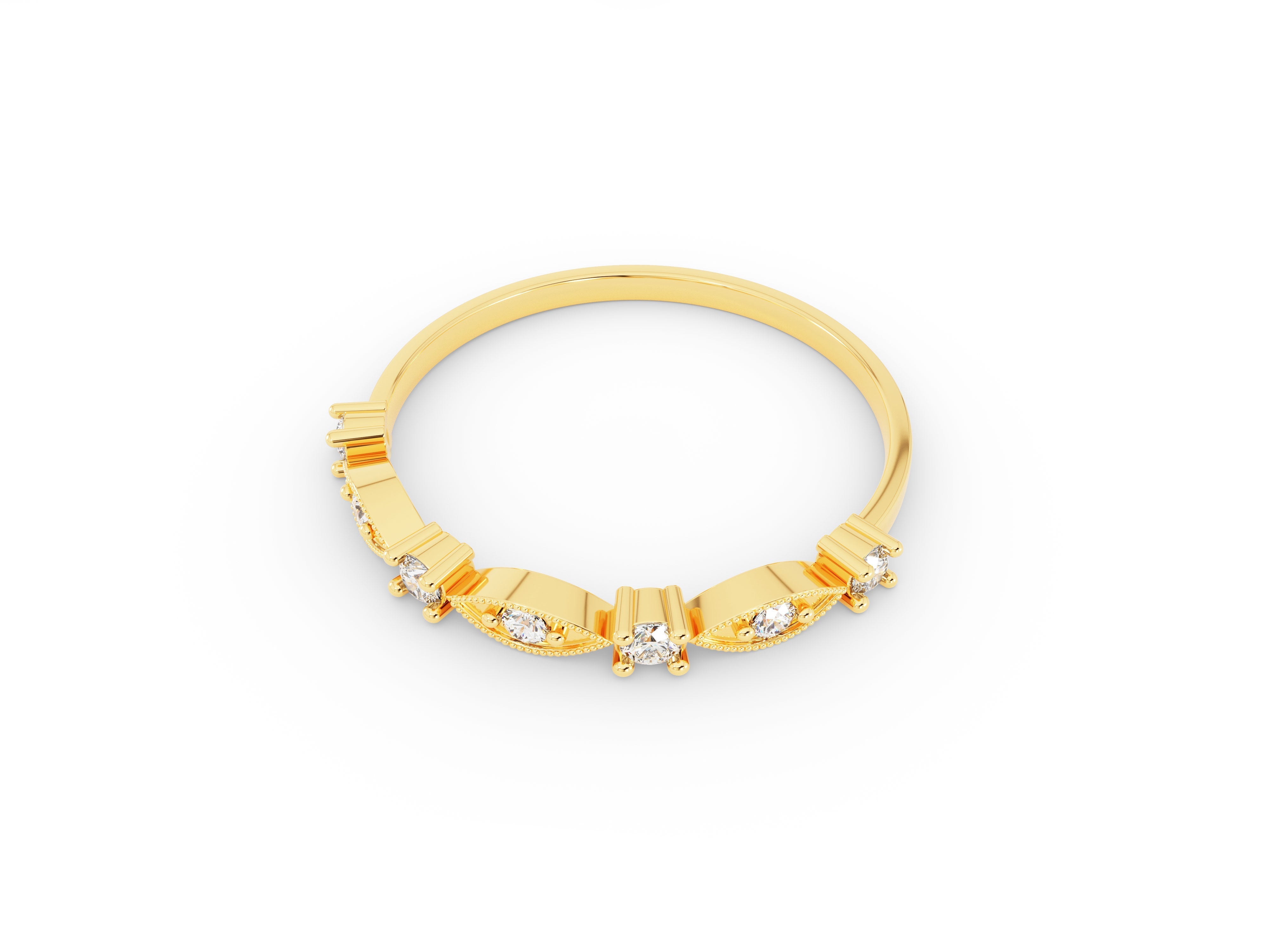 Gold diamond ring, elegant jewelry, fine craftsmanship, luxury accessory