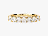 Gold diamond band ring jewelry from luxury jewelry firm