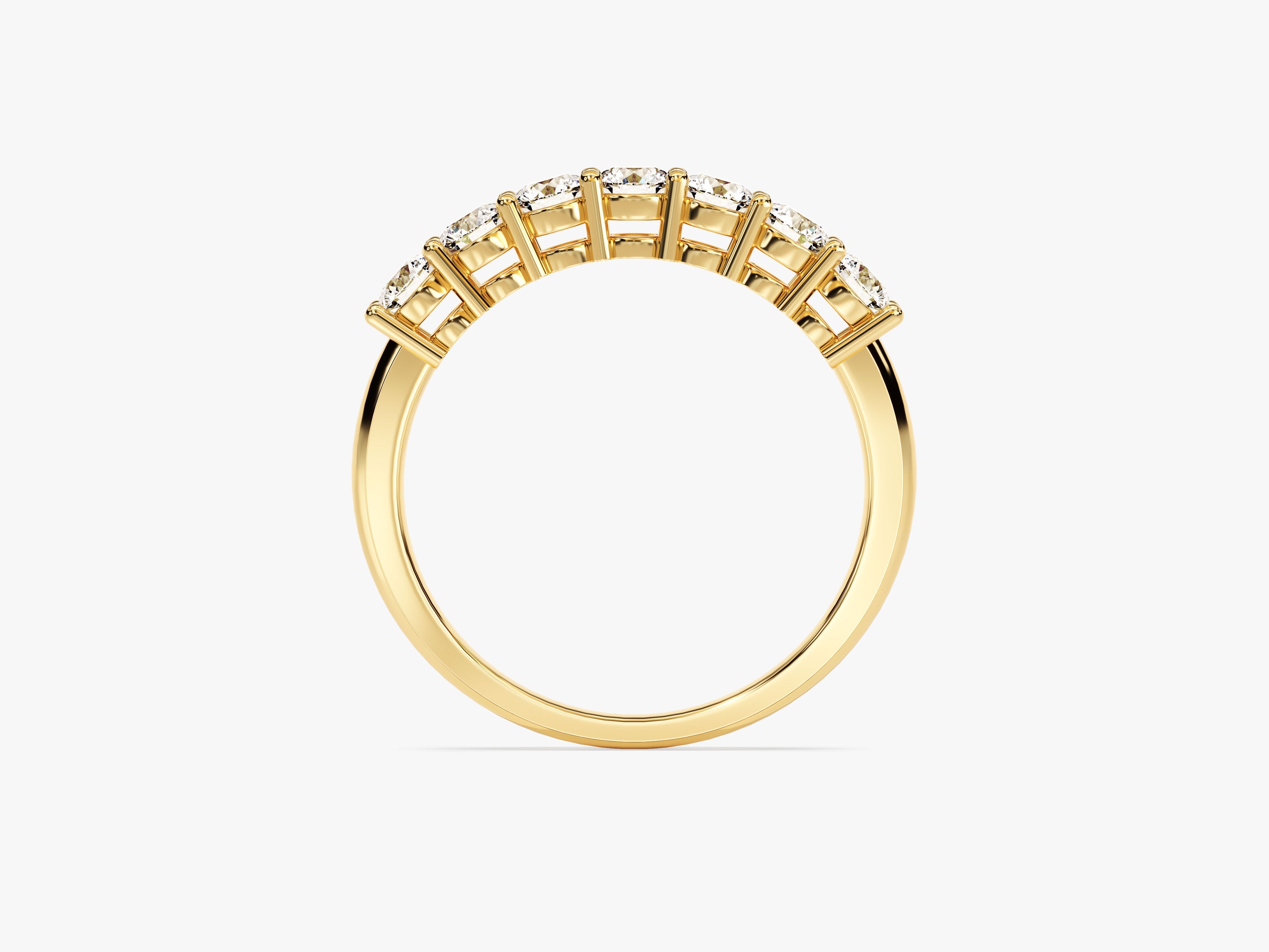 Gold diamond band ring, fine jewelry, luxury accessory