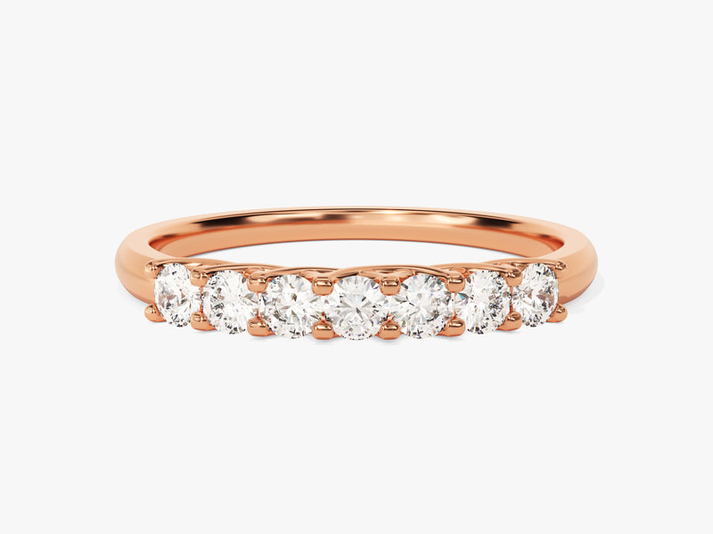 Rose gold diamond eternity ring for jewelry collections