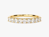 Gold diamond band ring jewelry for women