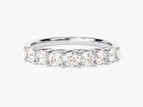 Diamond eternity ring, showcasing brilliant cut stones on a platinum band