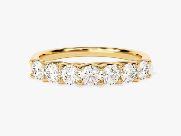 Gold diamond eternity ring for jewelry business