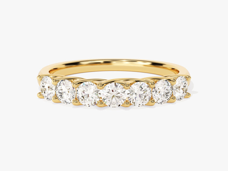 Gold diamond eternity ring for jewelry business