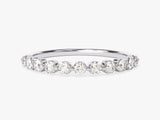 Diamond eternity band, fine jewelry, sparkling gemstone ring