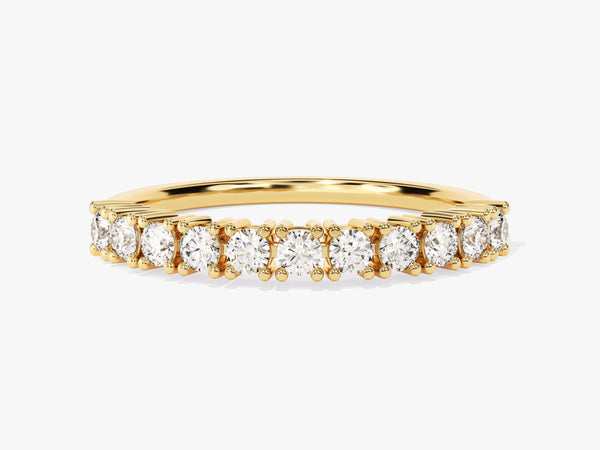 Gold diamond band ring jewelry