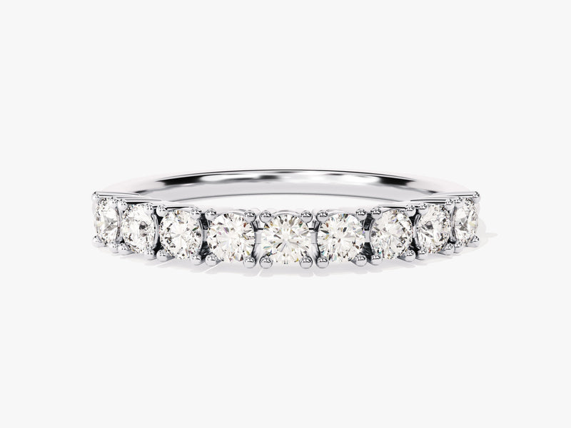 Diamond eternity band, fine jewelry, sparkling gemstone ring