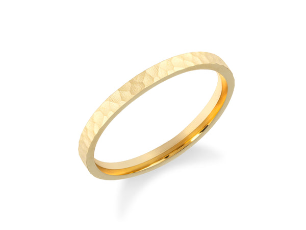 Textured gold ring, fine jewelry, elegant design