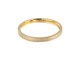 Textured gold ring from jewelry collection