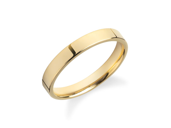 Gold wedding band, simple, elegant, jewelry, fine craftsmanship