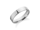 Sleek silver band ring, perfect for jewelry collections