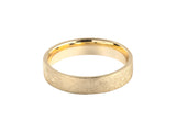 Textured gold wedding band jewelry from a jewelry firm