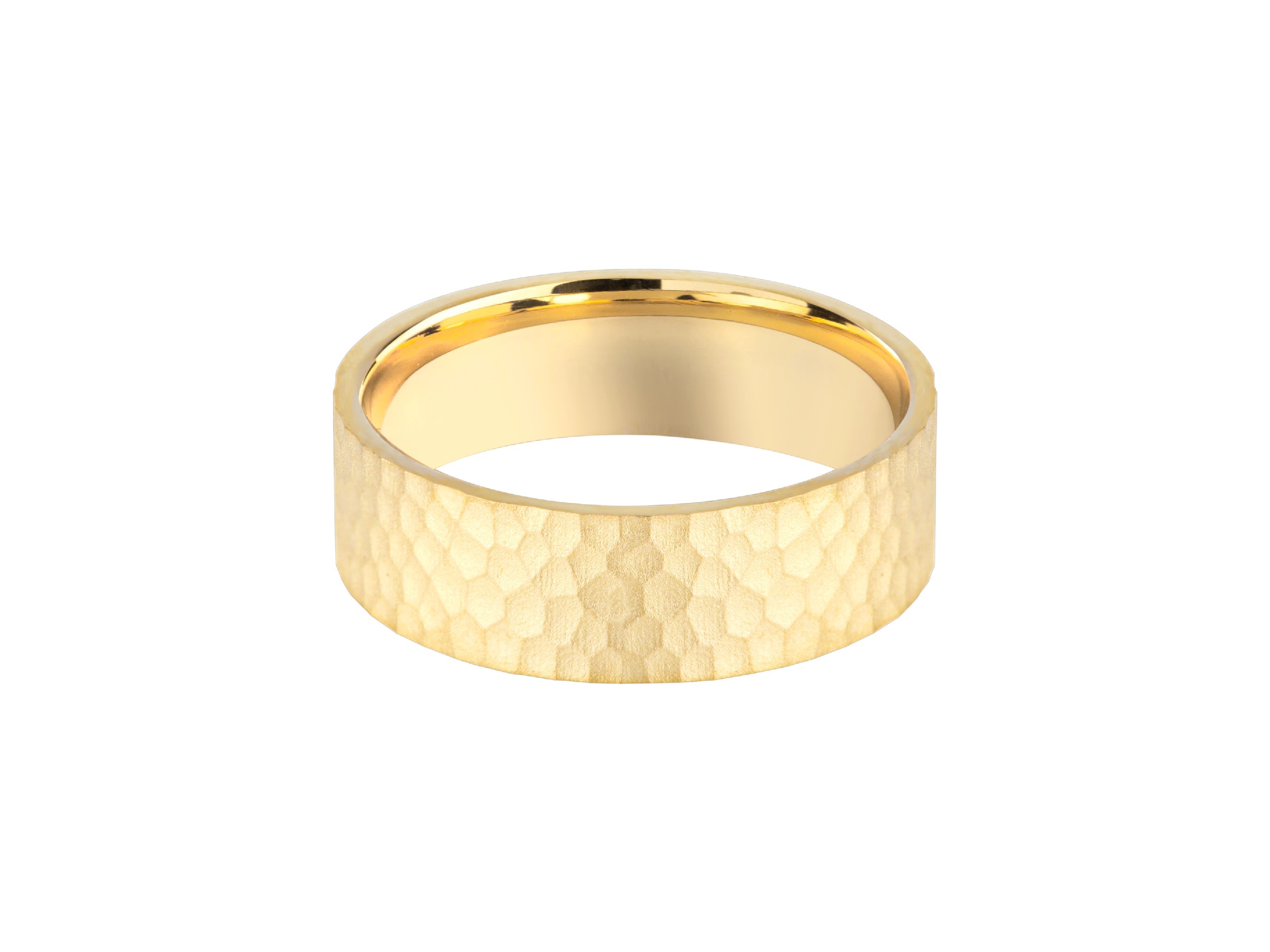 Hammered gold ring, fine jewelry, wedding band, luxury accessory