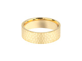 Hammered gold ring, fine jewelry, wedding band, luxury accessory