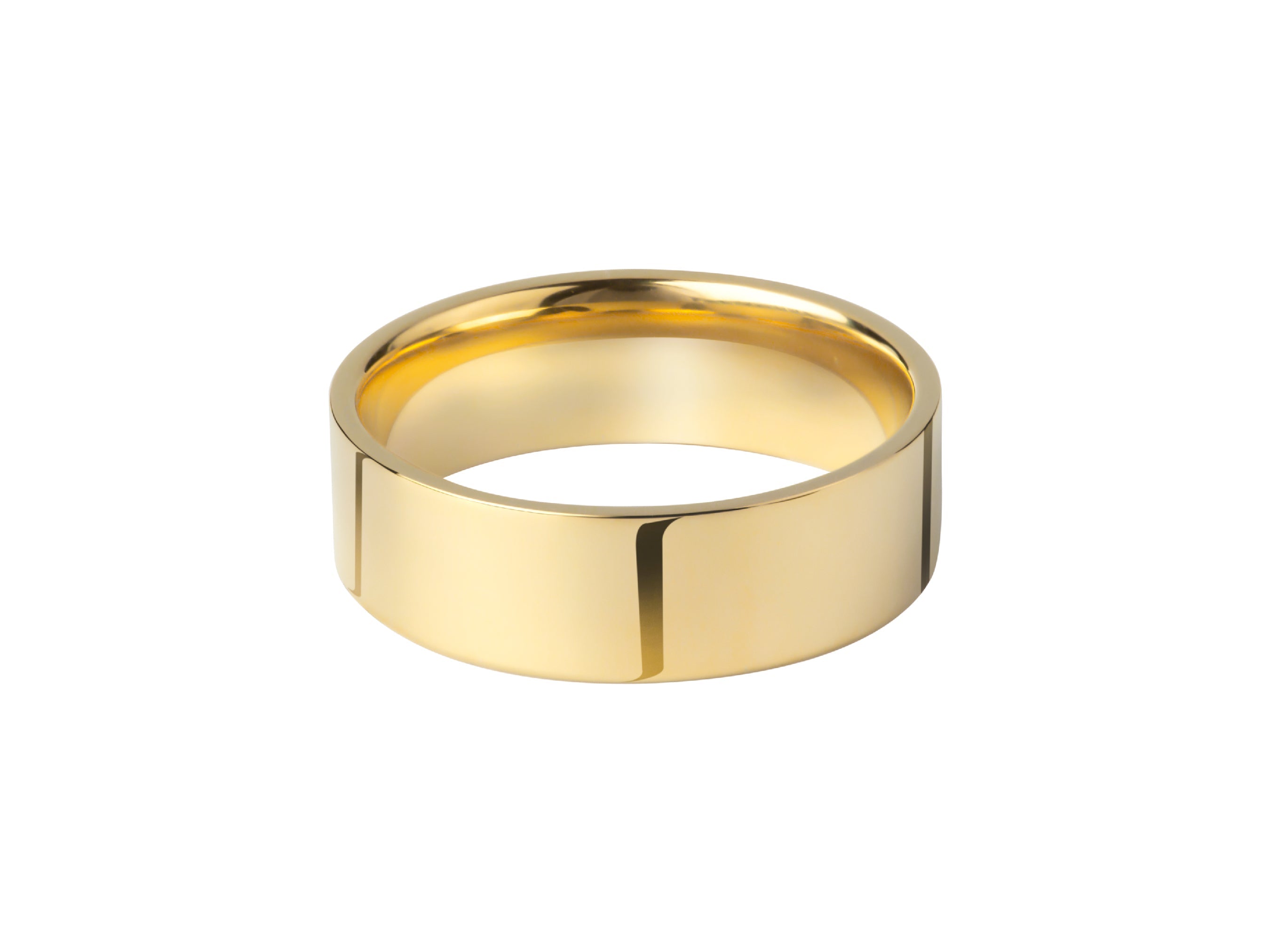 Gold band ring, modern jewelry, luxury accessory