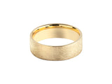 Textured gold band ring jewelry from fine jewelry collection