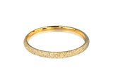 Textured gold bangle bracelet, fine jewelry, elegant accessory