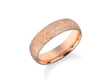 Rose gold textured ring jewelry product photography