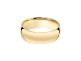 Shiny gold dome ring, perfect for jewelry collections