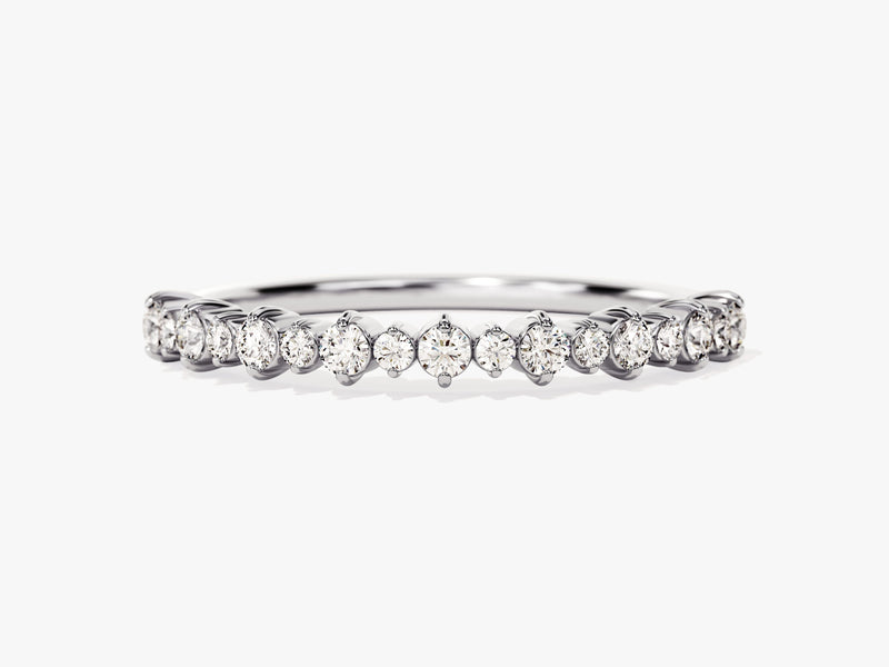 Diamond eternity ring, fine jewelry, sparkling gemstone band