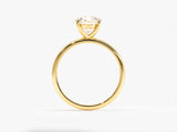 Gold diamond engagement ring, fine jewelry, luxury wedding band