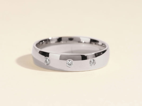 Diamond wedding band, fine jewelry, engagement ring, luxury accessory