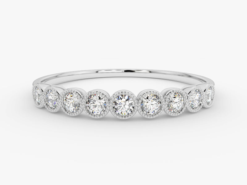 Diamond eternity ring, fine jewelry, sparkling gemstones, elegant design