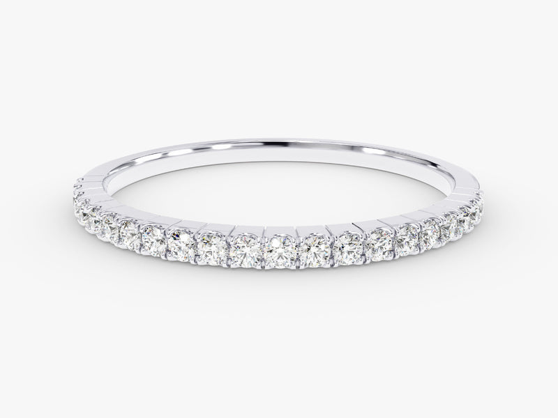Diamond eternity band ring, fine jewelry, wedding band