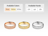 Jewelry rings available in rose, yellow, white gold, 10k, 14k, 18k