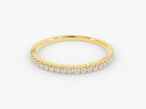 Gold diamond eternity ring from jewelry company