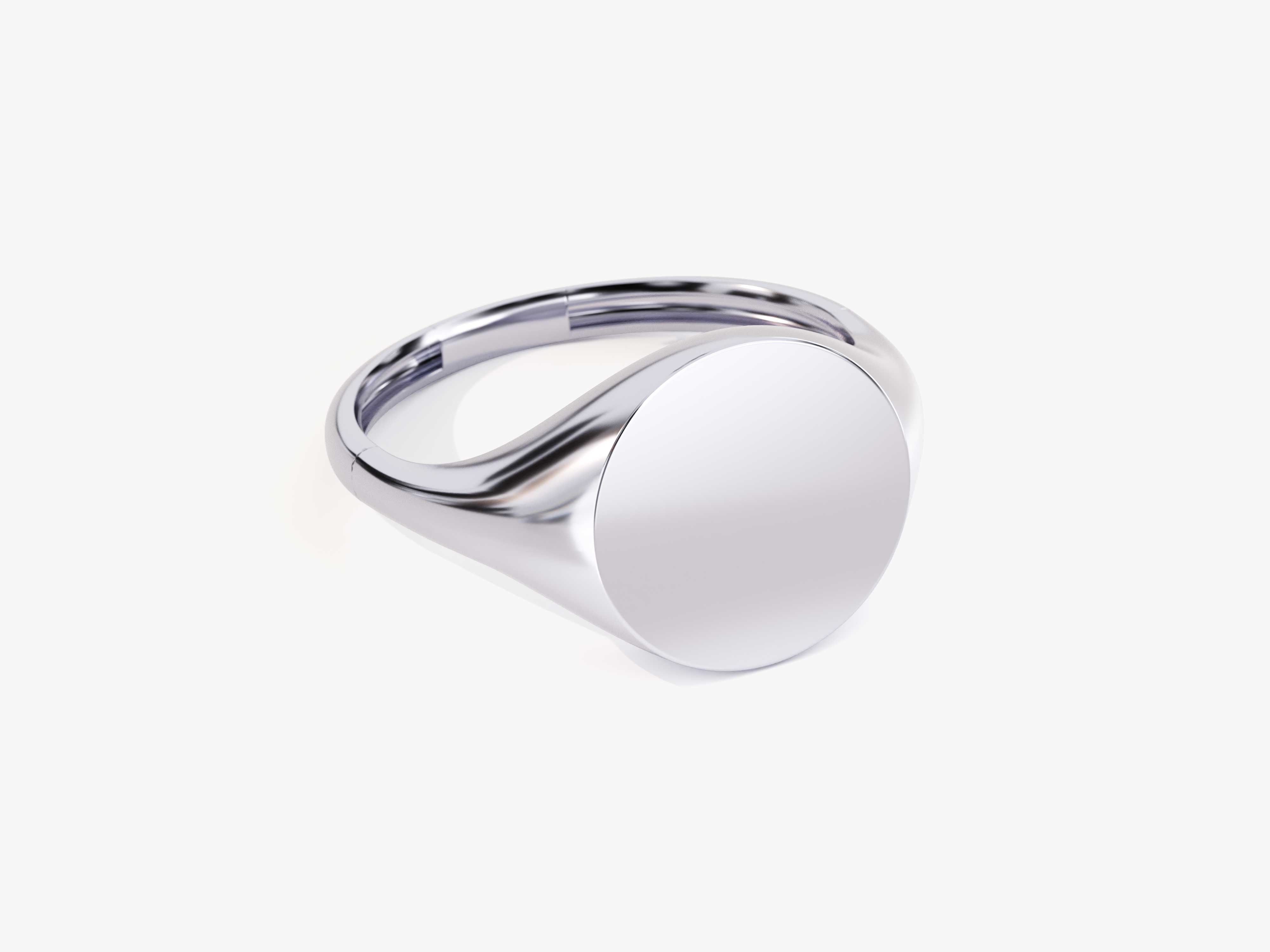 Round Signet Ring