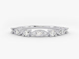 Diamond eternity ring, fine jewelry, white gold, sparkling gemstones