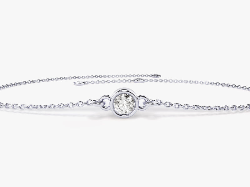Bezel Set Bracelet