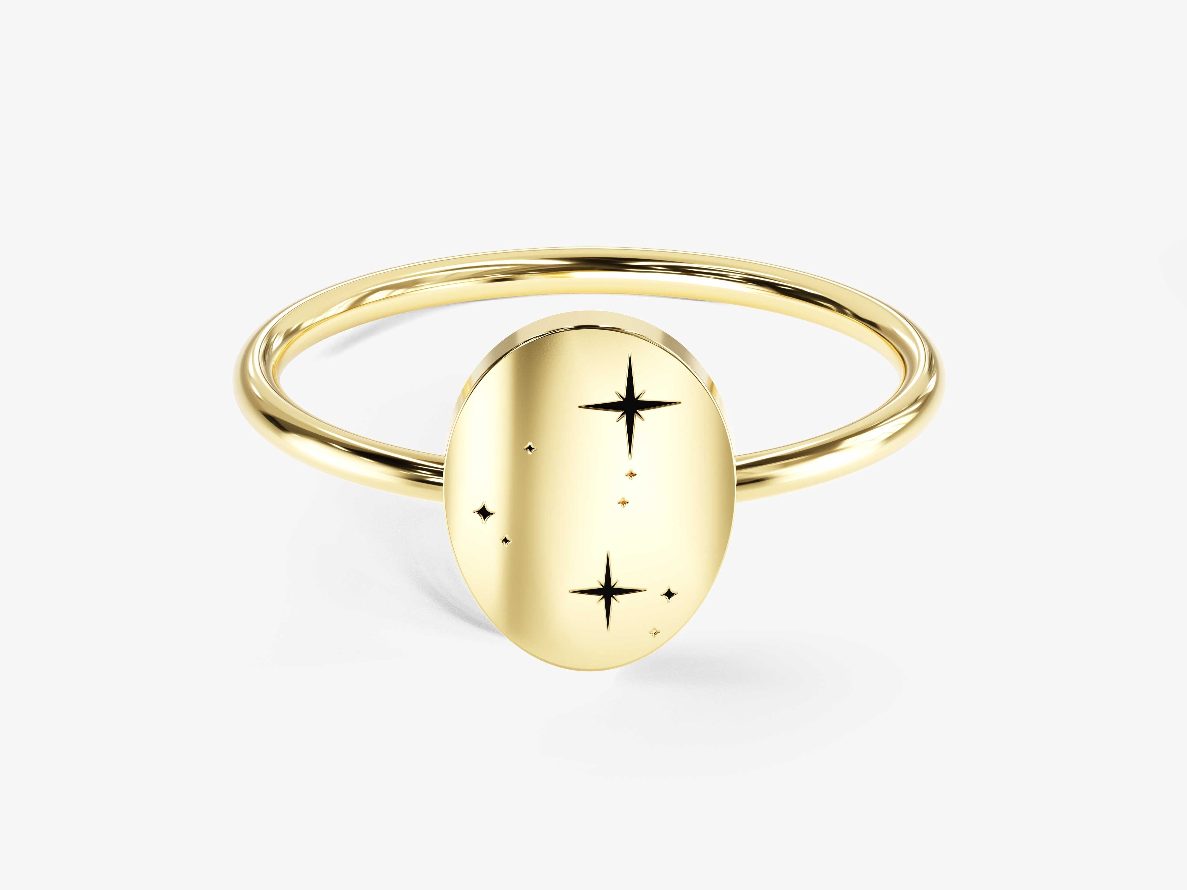 Zodiac Signet Ring
