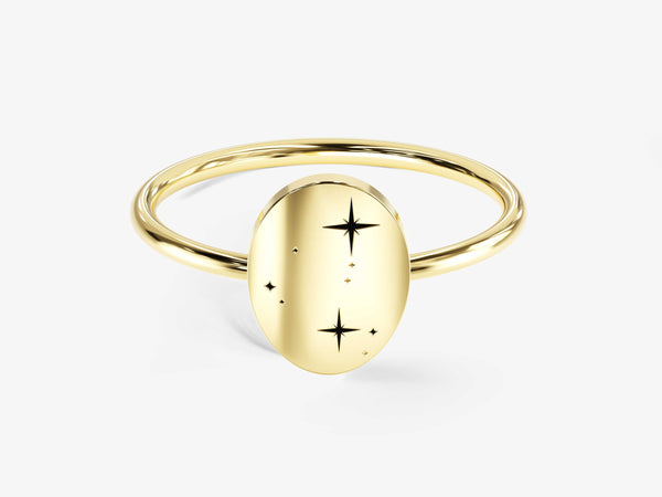 Zodiac Signet Ring