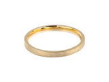 Textured gold ring from jewelry collection