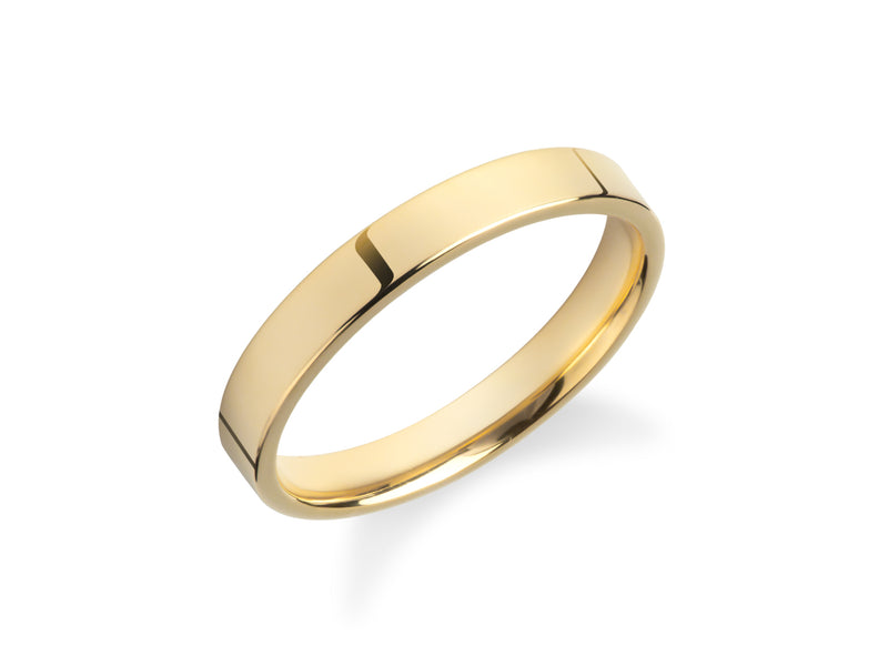 Gold wedding band, simple, elegant, jewelry, fine craftsmanship