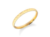 Hammered gold ring, fine jewelry, elegant design