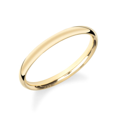 2mm Classic Dome Wedding Band