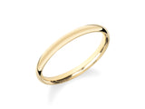 Simple gold wedding band, elegant jewelry for your special day