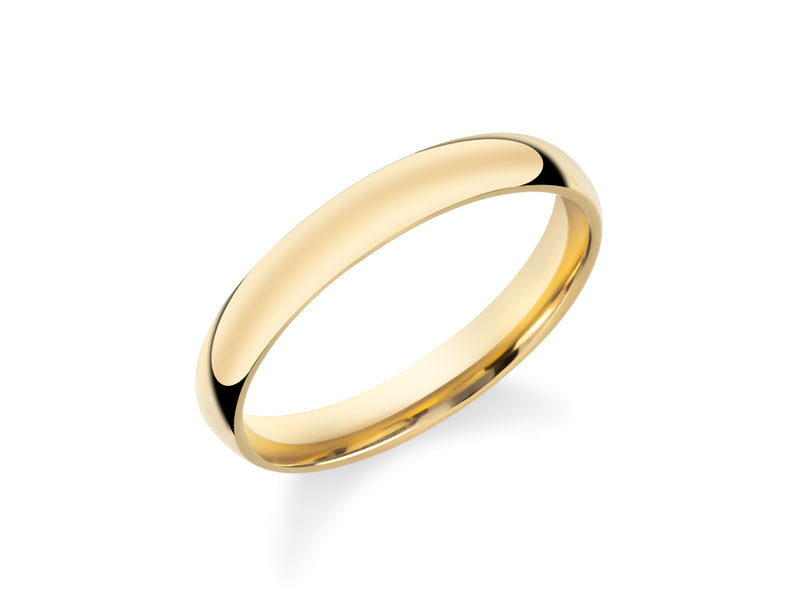 Gold wedding band jewelry, elegant and timeless design