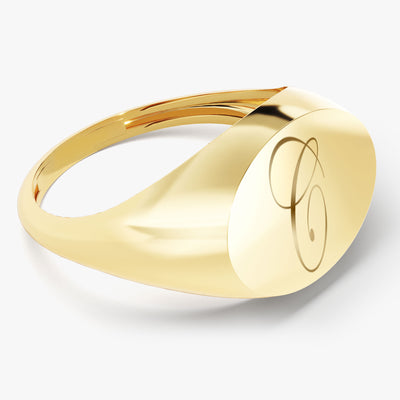 Oval Signet Ring