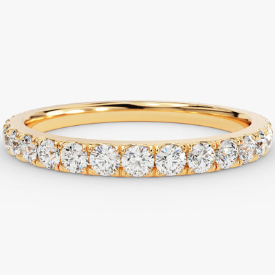 4-Prong Moissanite Eternity Wedding Band (0.90 CT TW)